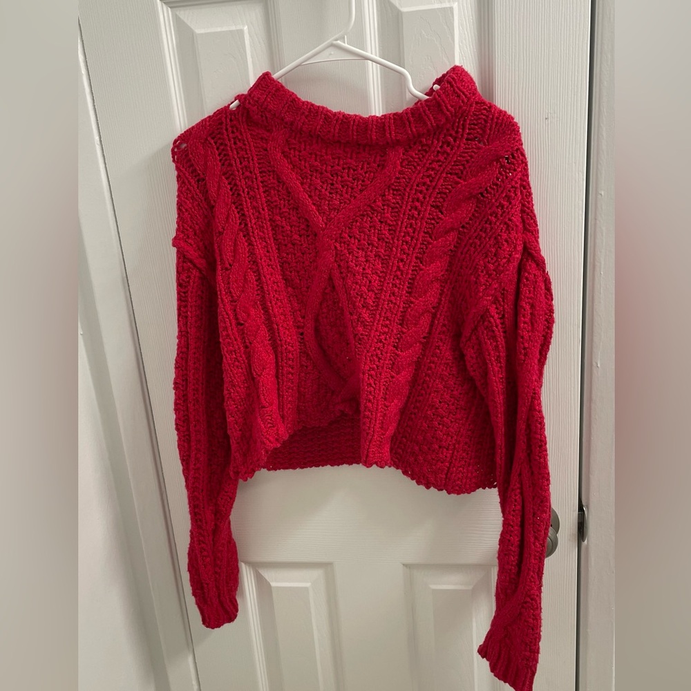 Free People chunky sweater 
XS